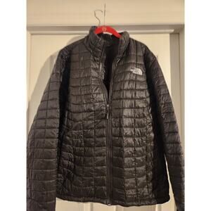 North Face Puffer Jacket Black L